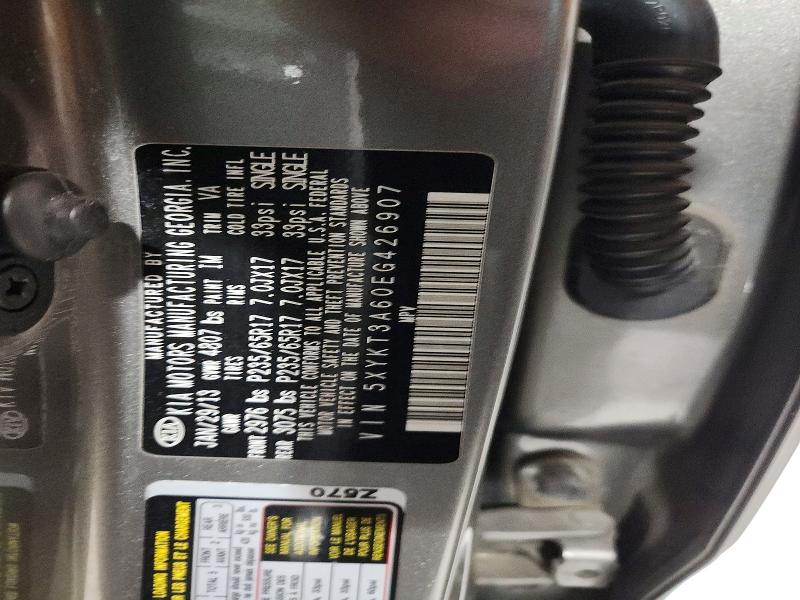 Aukcja sprzedaży 2014 Kia Sorento, vin: 5XYKT3A60EG426907, numer aukcji: 54349236