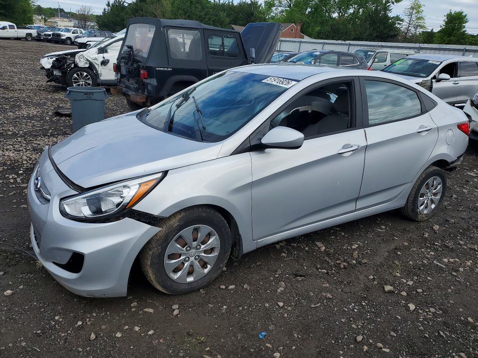 51916926 :رقم المزاد ، KMHCT4AE2GU109709 vin ، 2016 Hyundai Accent مزاد بيع