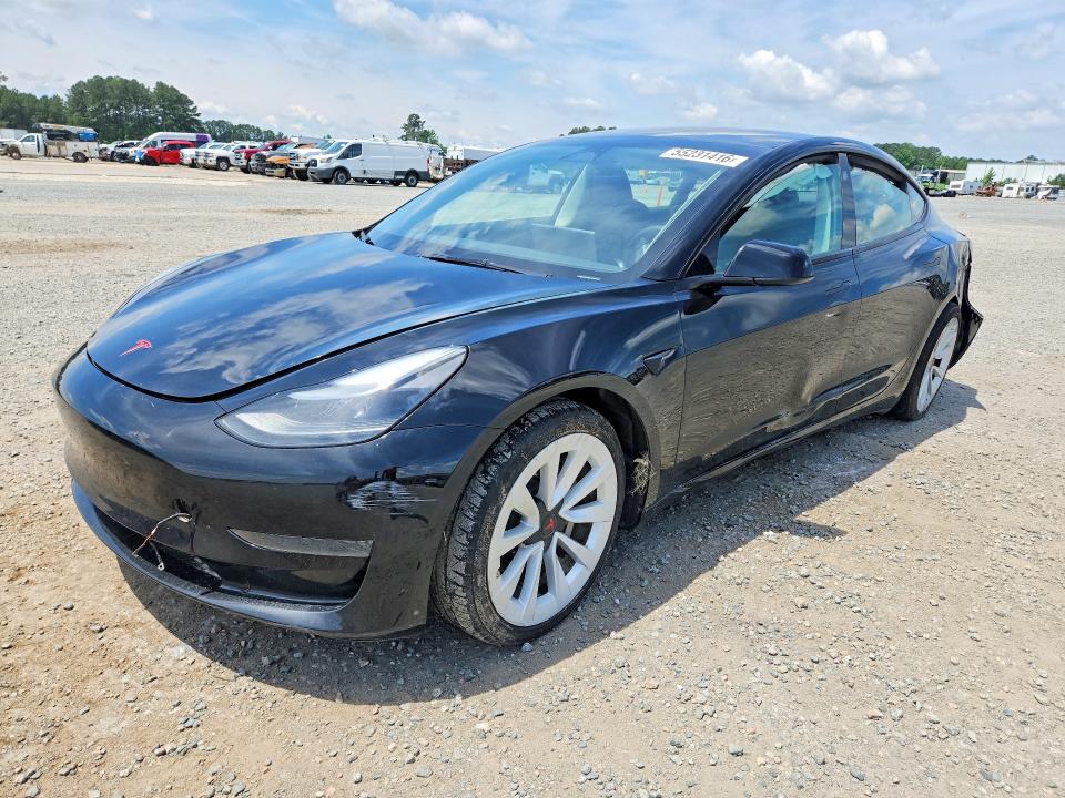 55231416 :رقم المزاد ، 5YJ3E1EA9PF616085 vin ، 2023 Tesla Model 3 مزاد بيع