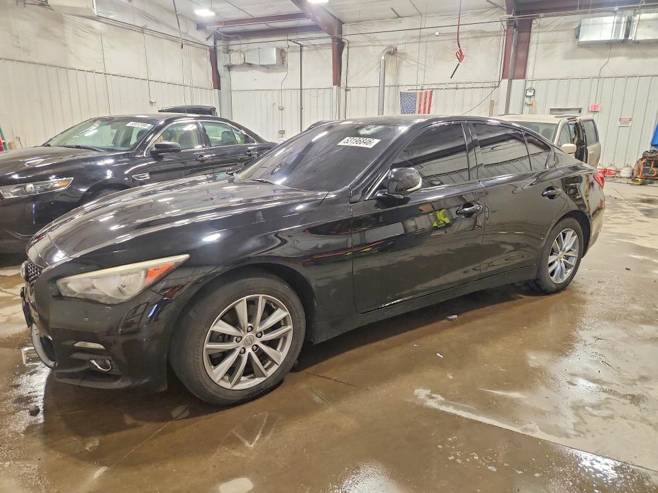 53196846 :رقم المزاد ، JN1BV7AR3EM689244 vin ، 2014 Infiniti Q50 مزاد بيع
