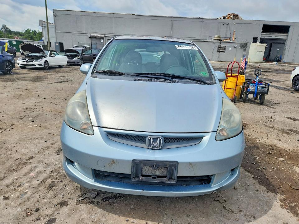 55003526 :رقم المزاد ، JHMGD37487S058450 vin ، 2007 Honda Fit مزاد بيع