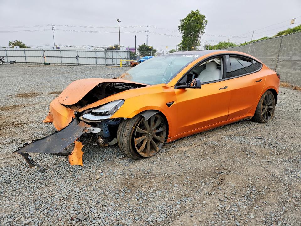 Aukcja sprzedaży 2018 Tesla Model 3, vin: 5YJ3E1EB9JF080772, numer aukcji: 52032936