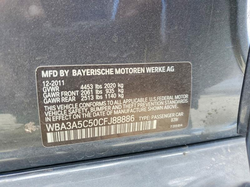 Aukcja sprzedaży 2012 Bmw 328, vin: WBA3A5C50CFJ88886, numer aukcji: 54990116
