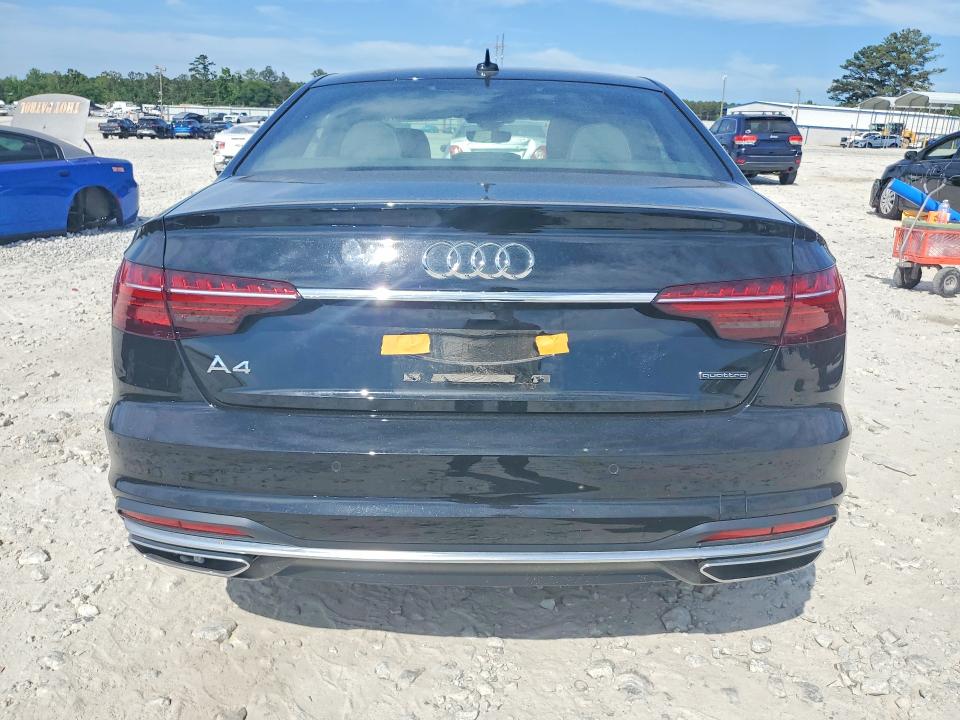2022 Audi A4 მანქანა იყიდება აუქციონზე, vin: WAUFAAF40NN003950, აუქციონის ნომერი: 53805376