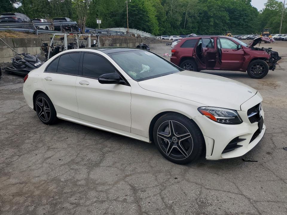2019 Mercedes-benz C მანქანა იყიდება აუქციონზე, vin: 55SWF8EB2KU302278, აუქციონის ნომერი: 55283856