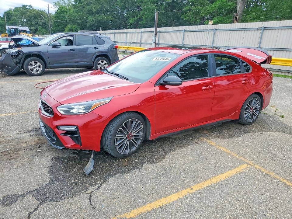 53249446 :رقم المزاد ، 3KPF44AC3ME324104 vin ، 2021 Kia Forte مزاد بيع