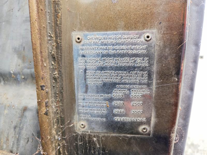 1970 Chevrolet C10 მანქანა იყიდება აუქციონზე, vin: CE140S161562, აუქციონის ნომერი: 53823906