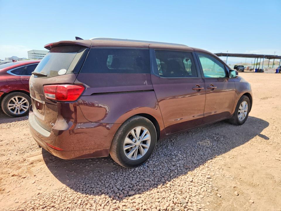 53435186 :رقم المزاد ، KNDMB5C11H6267427 vin ، 2017 Kia Sedona مزاد بيع