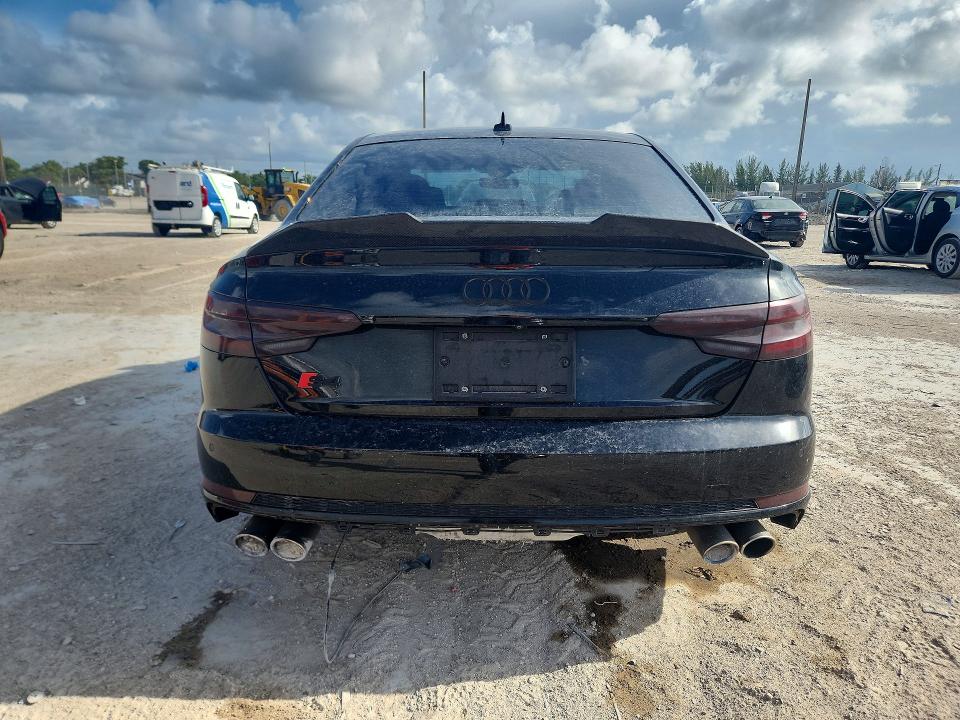 2018 Audi S4 მანქანა იყიდება აუქციონზე, vin: WAUB4AF49JA166006, აუქციონის ნომერი: 53585016