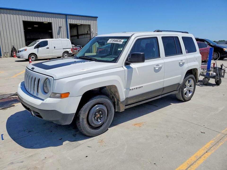 2016 Jeep Patriot მანქანა იყიდება აუქციონზე, vin: 1C4NJPBA3GD649196, აუქციონის ნომერი: 51946636