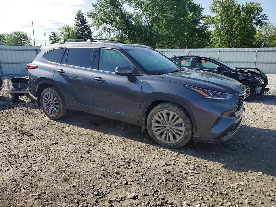 2022 Toyota Highlander მანქანა იყიდება აუქციონზე, vin: 5TDFZRBHXNS196413, აუქციონის ნომერი: 53401546