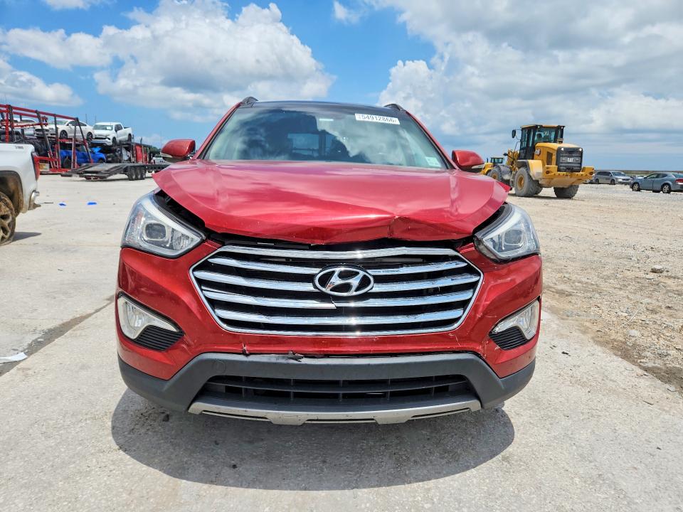 2014 Hyundai Santa Fe მანქანა იყიდება აუქციონზე, vin: KM8SR4HF9EU081283, აუქციონის ნომერი: 54912866