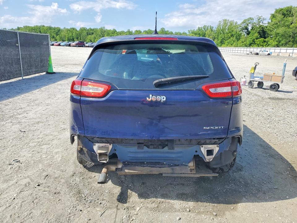 53238786 :رقم المزاد ، 1C4PJLAB6GW126920 vin ، 2016 Jeep Cherokee مزاد بيع
