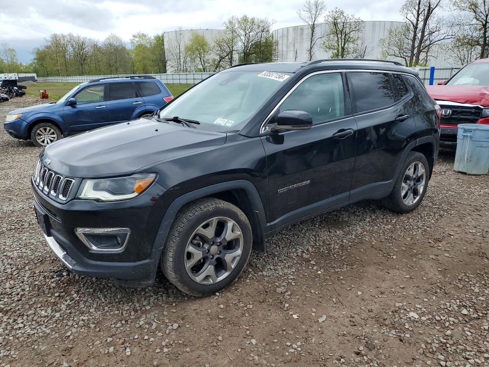 2018 Jeep Compass მანქანა იყიდება აუქციონზე, vin: 3C4NJDCBXJT117726, აუქციონის ნომერი: 53557156