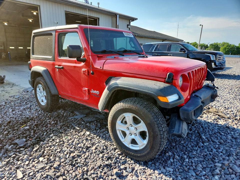 Продаж на аукціоні авто 2020 Jeep Wrangler, vin: 1C4GJXAN2LW203214, номер лоту: 53369476