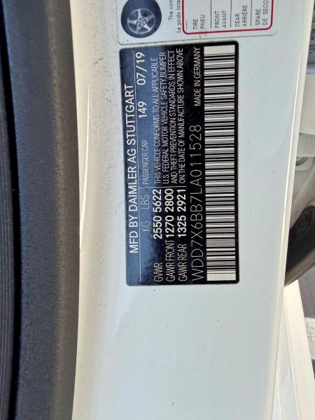 Продажа на аукционе авто 2020 Mercedes-benz Amg Gt, vin: WDD7X6BB7LA011528, номер лота: 55085016
