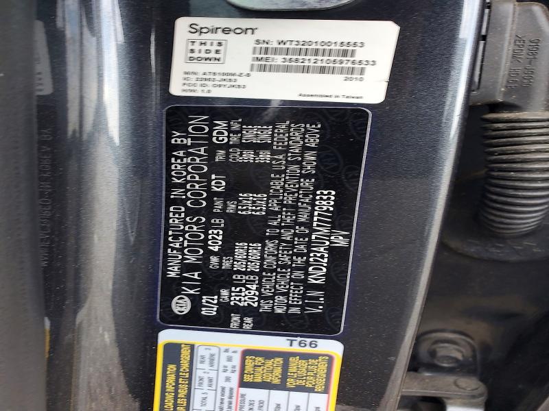 Aukcja sprzedaży 2021 Kia Soul, vin: KNDJ23AU7M7779833, numer aukcji: 54698426