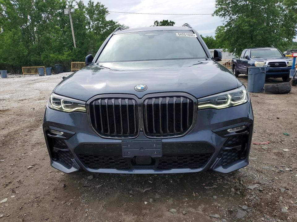 Продаж на аукціоні авто 2022 Bmw X7, vin: 5UXCW2C01N9K38718, номер лоту: 54251966