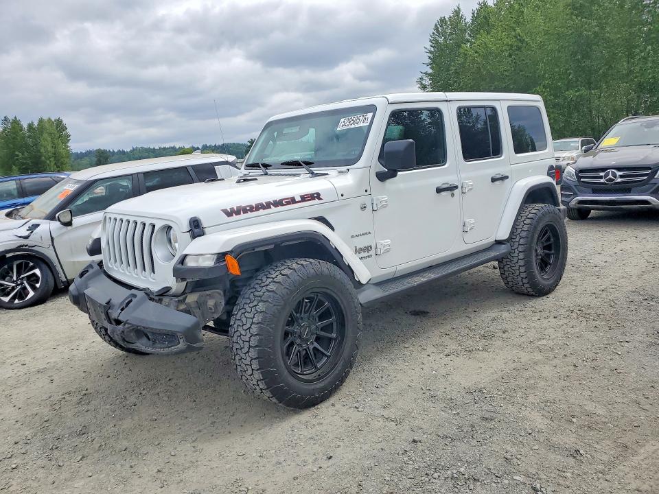 Продажа на аукционе авто 2021 Jeep Wrangler Unlimited, vin: 1C4HJXEN4MW689315, номер лота: 52950576