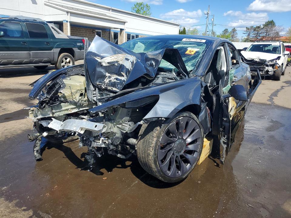 2021 Tesla Model 3 მანქანა იყიდება აუქციონზე, vin: 5YJ3E1EC5MF925467, აუქციონის ნომერი: 49677576