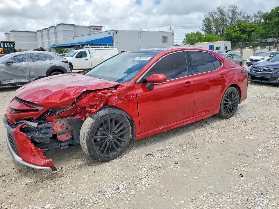 Продажа на аукционе авто 2021 Toyota Camry, vin: 4T1K61AK9MU421030, номер лота: 53755146