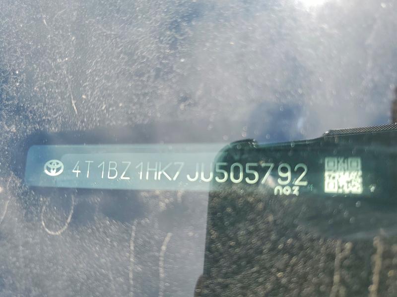 Продаж на аукціоні авто 2018 Toyota Camry, vin: 4T1BZ1HK7JU505792, номер лоту: 55430516