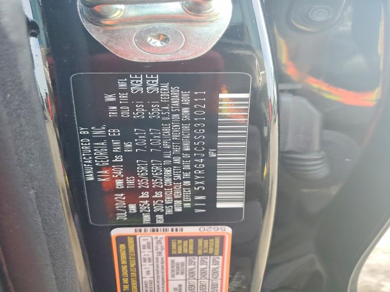 Aukcja sprzedaży 2025 Kia Sorento, vin: 5XYRG4JC5SG310211, numer aukcji: 51857686