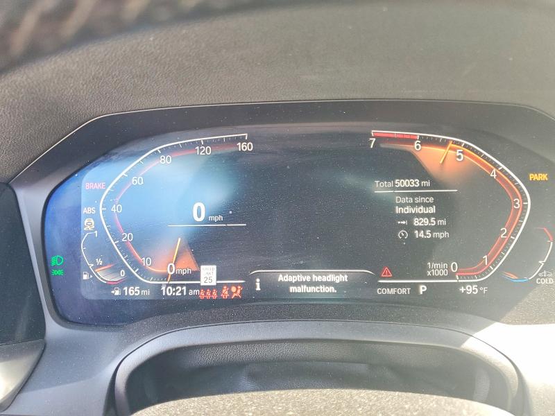 2022 Bmw 330i მანქანა იყიდება აუქციონზე, vin: 3MW5R1J0XN8C49271, აუქციონის ნომერი: 54774896