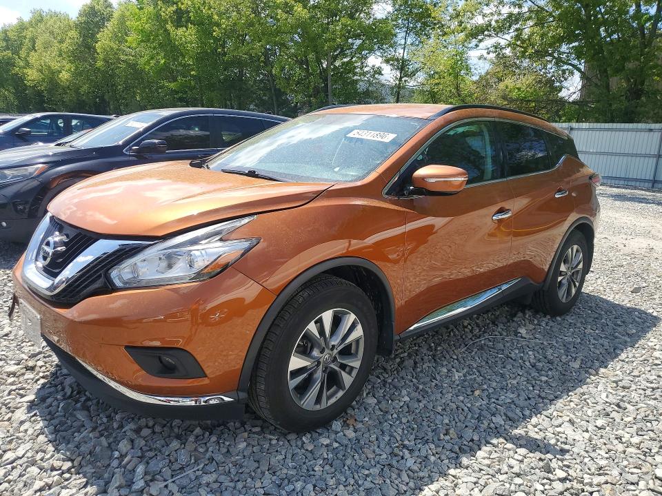 2015 Nissan Murano მანქანა იყიდება აუქციონზე, vin: 5N1AZ2MH2FN271168, აუქციონის ნომერი: 54311896