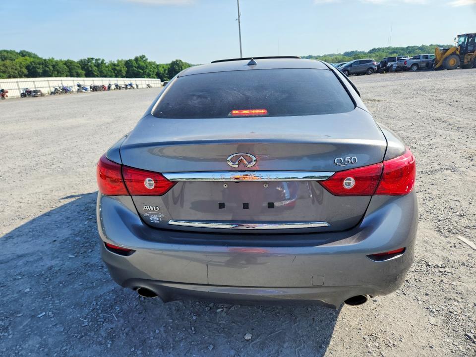 2015 Infiniti Q50 მანქანა იყიდება აუქციონზე, vin: JN1BV7AR8FM422019, აუქციონის ნომერი: 55200796