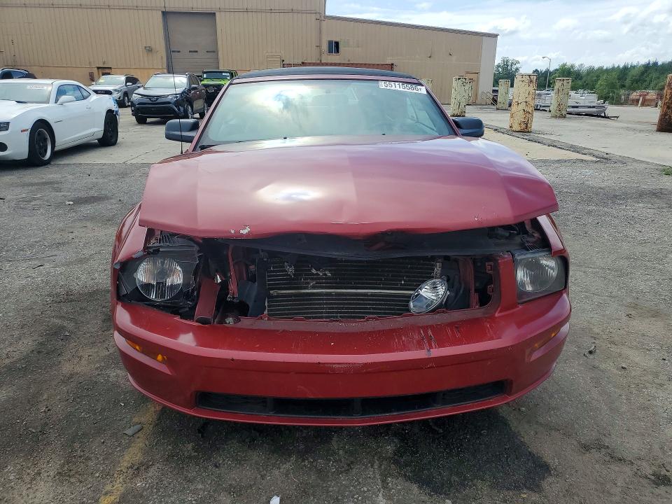 55115586 :رقم المزاد ، 1ZVFT85H065169734 vin ، 2006 Ford Mustang مزاد بيع