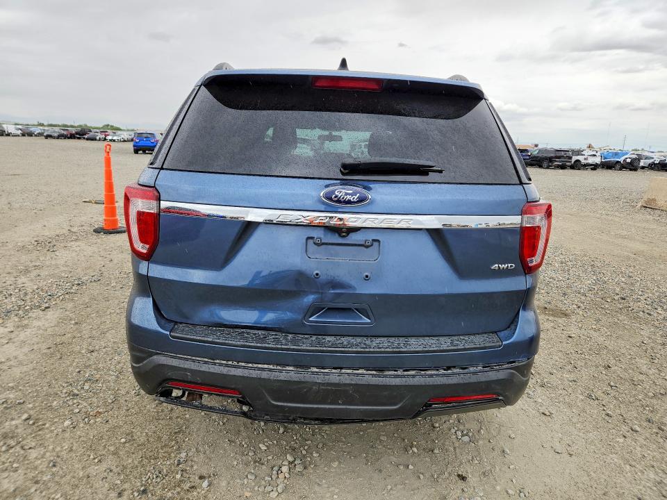 55009496 :رقم المزاد ، 1FM5K8B81JGB89280 vin ، 2018 Ford Explorer مزاد بيع