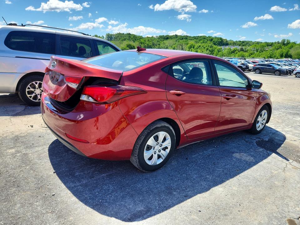 2016 Hyundai Elantra მანქანა იყიდება აუქციონზე, vin: 5NPDH4AE7GH784427, აუქციონის ნომერი: 55268866