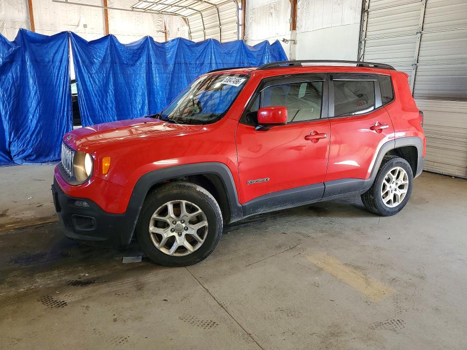 Продаж на аукціоні авто 2016 Jeep Renegade, vin: ZACCJBBT2GPD91315, номер лоту: 53047496