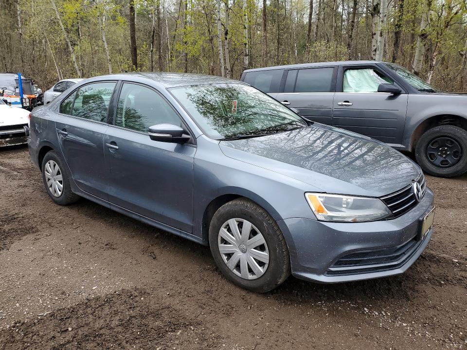 2015 Volkswagen Jetta მანქანა იყიდება აუქციონზე, vin: 3VW1K7AJ6FM278743, აუქციონის ნომერი: 53549566