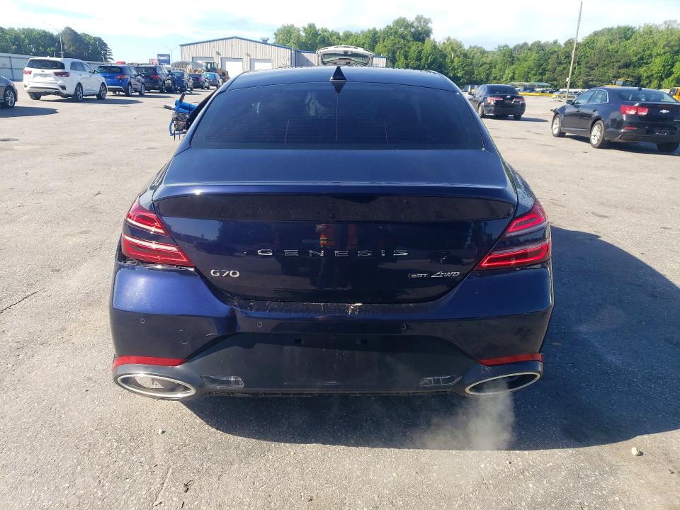 52489756 :رقم المزاد ، KMTG54TE3PU115145 vin ، 2023 Genesis G70 مزاد بيع