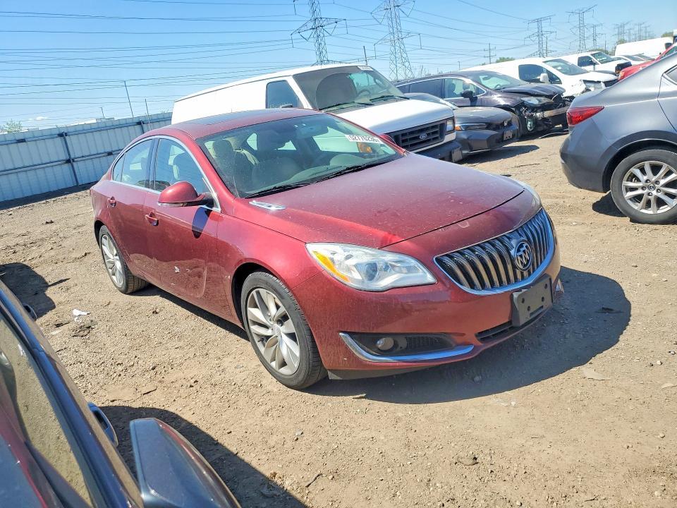 52776236 :رقم المزاد ، 2G4GK5EX8G9205699 vin ، 2016 Buick Regal مزاد بيع