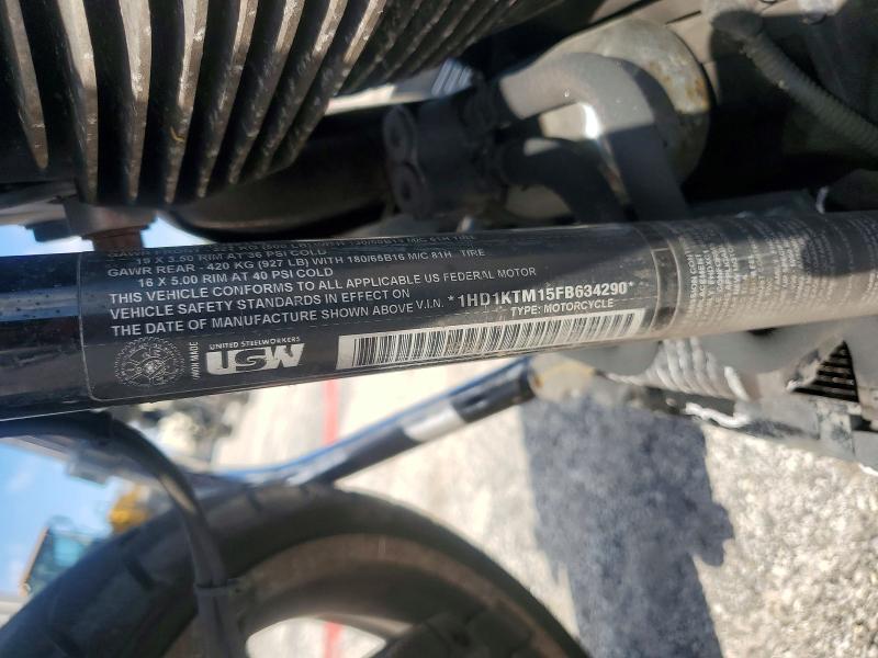 Продажа на аукционе авто 2015 Harley-davidson Fltrxs, vin: 1HD1KTM15FB634290, номер лота: 54181586