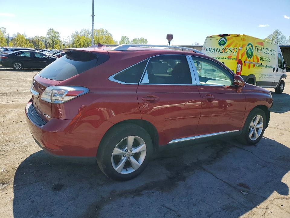 2010 Lexus Rx მანქანა იყიდება აუქციონზე, vin: 2T2BK1BA0AC036899, აუქციონის ნომერი: 51463046