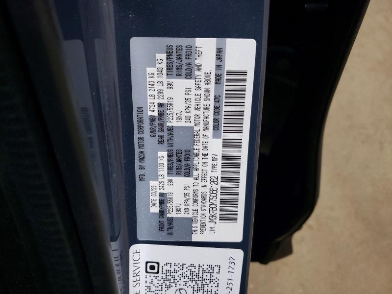 Aukcja sprzedaży 2025 Mazda Cx-5, vin: JM3KFBCM7S0661262, numer aukcji: 54971636