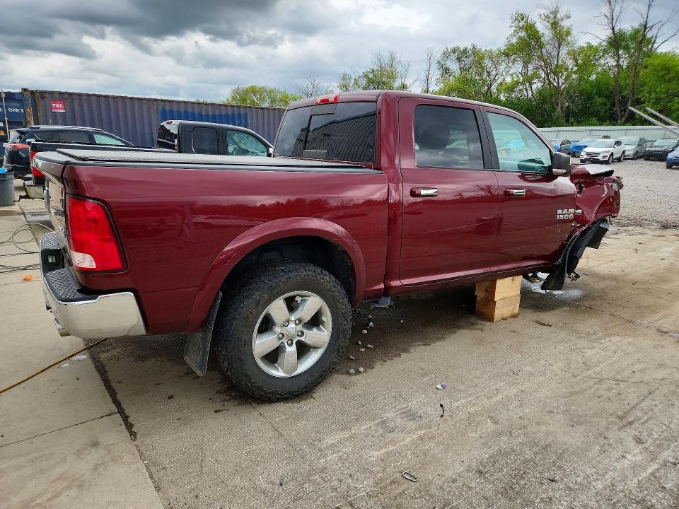 2017 Ram 1500 მანქანა იყიდება აუქციონზე, vin: 3C6RR7LT6HG543833, აუქციონის ნომერი: 53938666