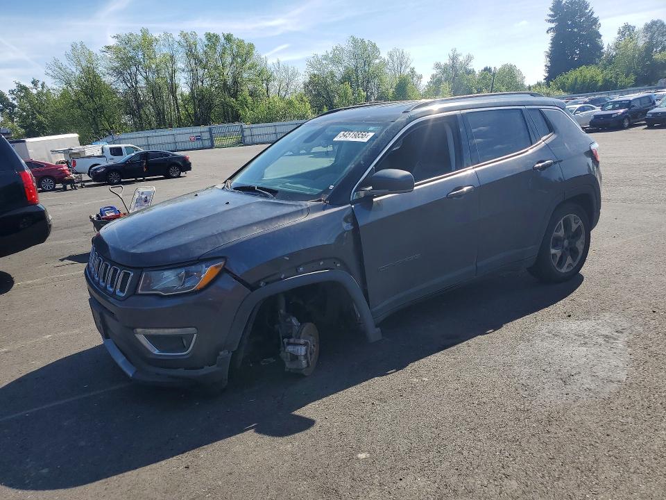 Продаж на аукціоні авто 2020 Jeep Compass, vin: 3C4NJDCB7LT200310, номер лоту: 54519856