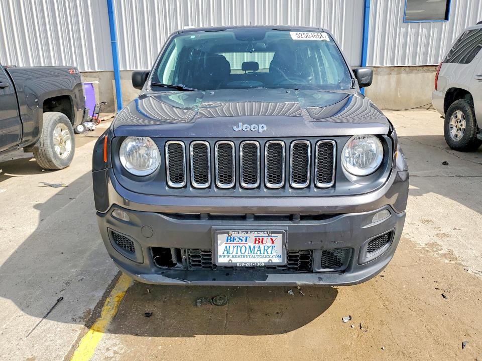 Продажа на аукционе авто 2018 Jeep Renegade, vin: ZACCJBAB8JPJ70721, номер лота: 52564666
