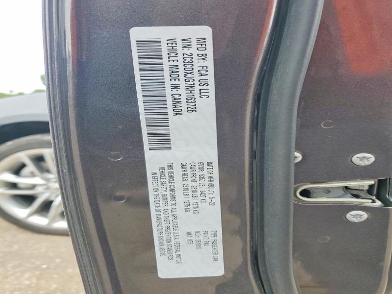 Продажа на аукционе авто 2022 Dodge Charger, vin: 2C3CDXJG7NH163726, номер лота: 54478246