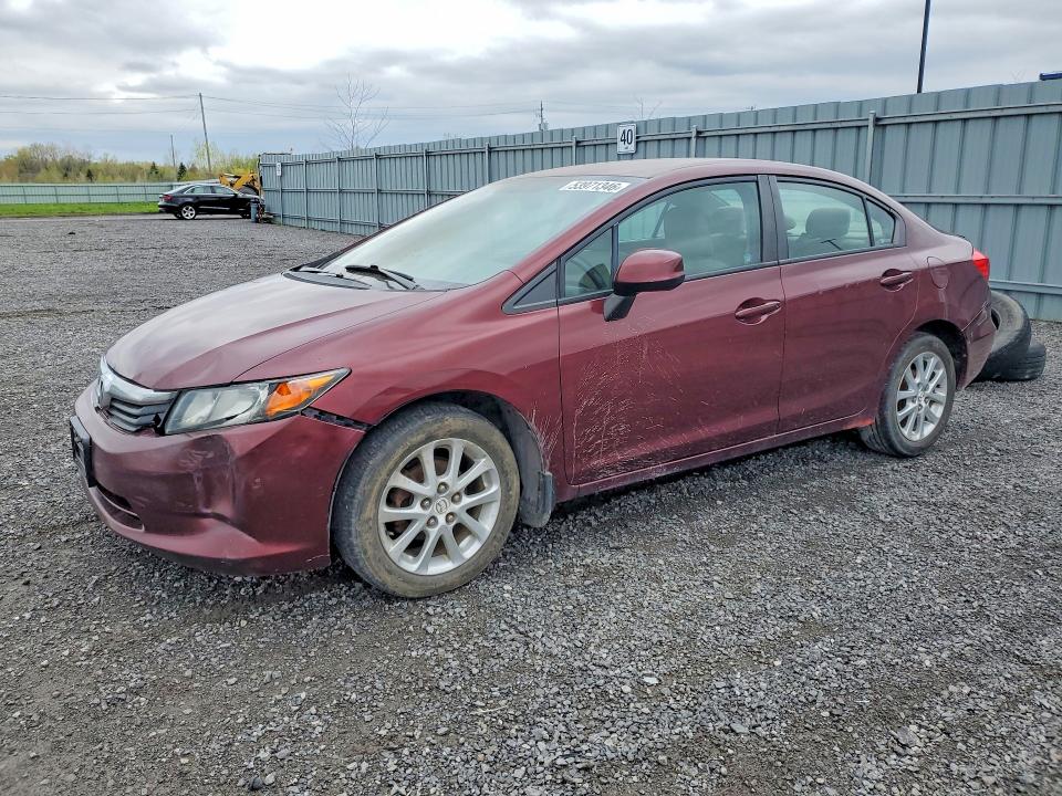 Продаж на аукціоні авто 2012 Honda Civic, vin: 2HGFB2F44CH036608, номер лоту: 53971346
