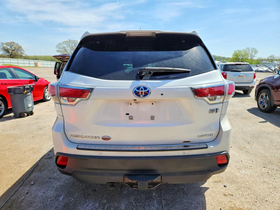 Продаж на аукціоні авто 2015 Toyota Highlander Hybrid, vin: 5TDDCRFHXFS011569, номер лоту: 52244436