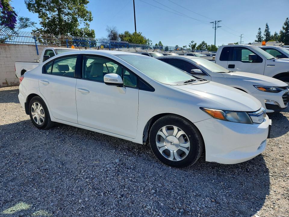 2012 Honda Civic მანქანა იყიდება აუქციონზე, vin: JHMFB4F23CS010663, აუქციონის ნომერი: 54432016