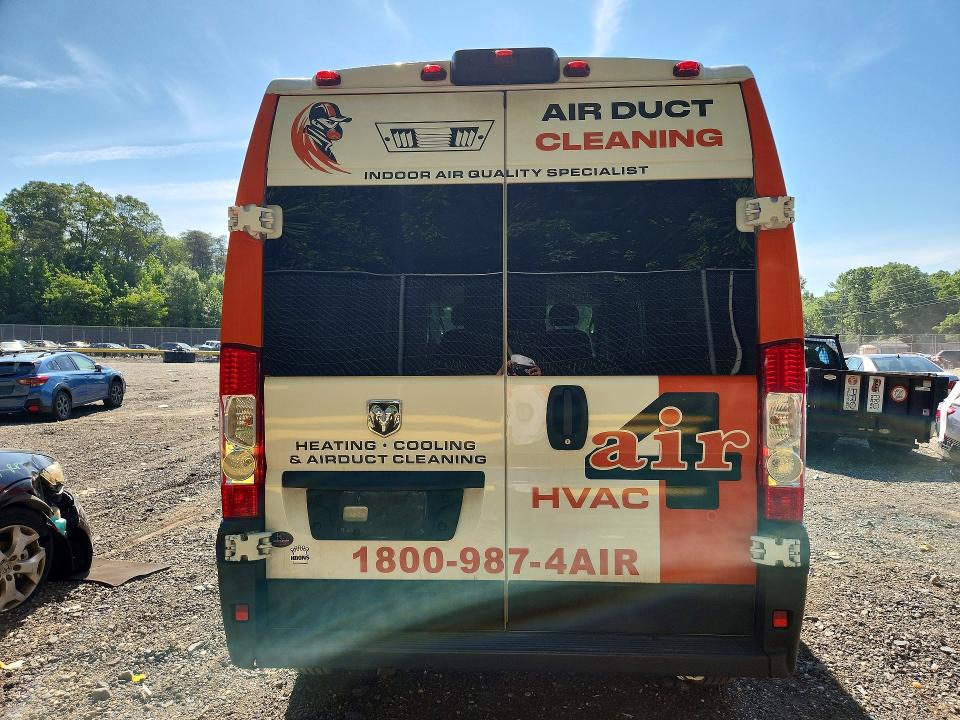 53793436 :رقم المزاد ، 3C6LRVDG9ME530902 vin ، 2021 Ram Promaster 2500 مزاد بيع