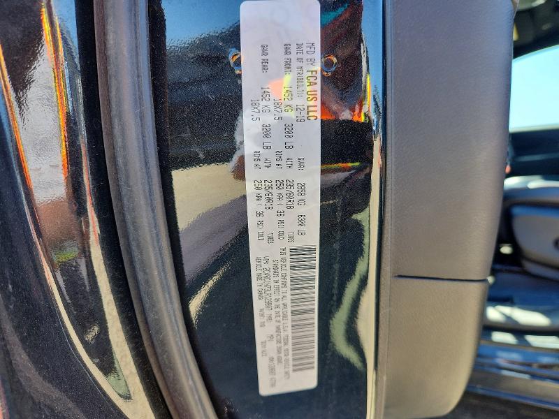 53623786 :رقم المزاد ، 2C4RC1N73LR129807 vin ، 2020 Chrysler Pacifica مزاد بيع