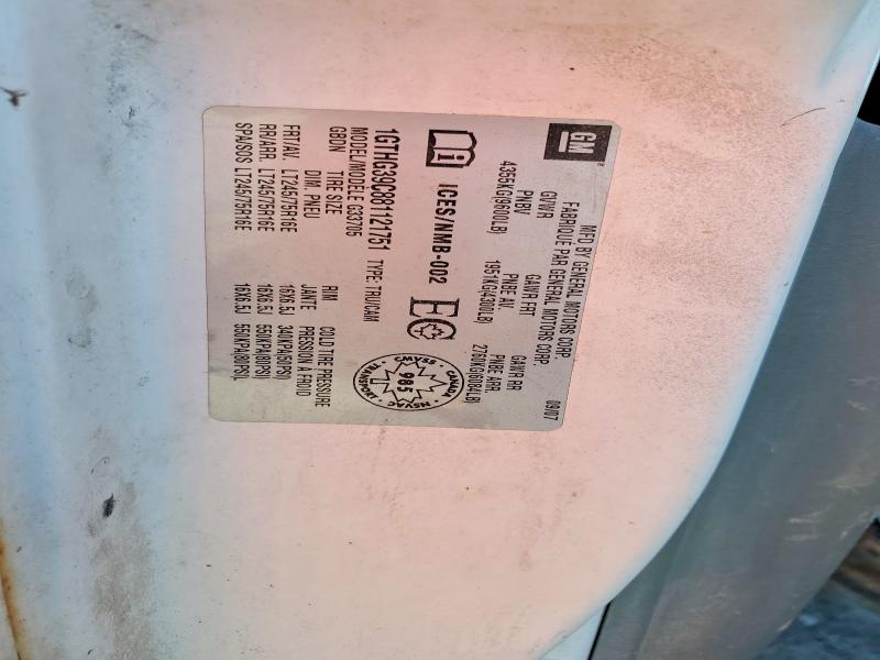 Aukcja sprzedaży 2008 Gmc Savana, vin: 1GTHG39C881121751, numer aukcji: 54006586